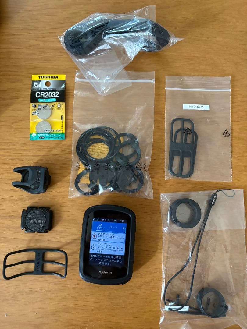 GARMIN サイクルコンピューター Edge 540 セット ソーラー非対応