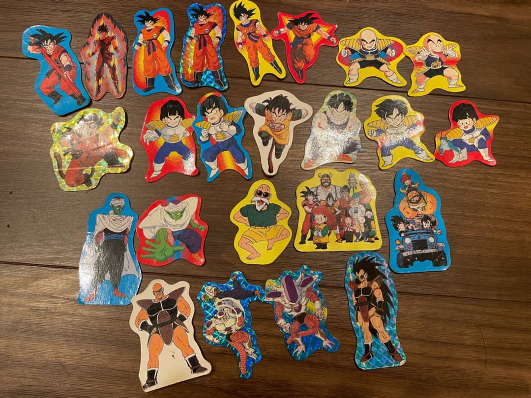 旧ドラゴンボール　マグネット　２４枚