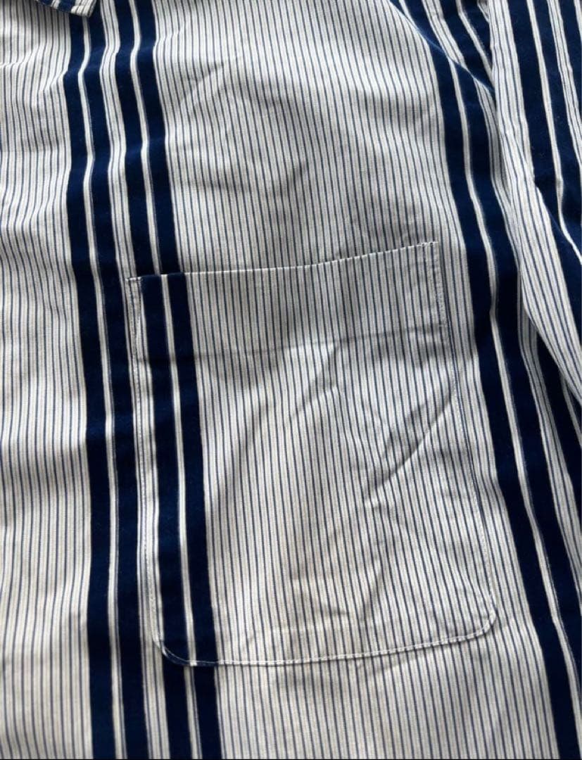 90s COMME des GARCONS HOMMEストライプシャツ藤原ヒロシ