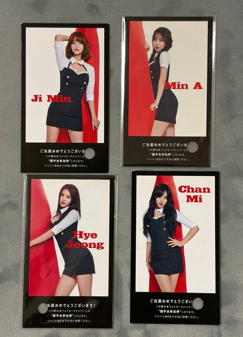 AOA - 4枚トレカセットAce of Angels ❗️‼️