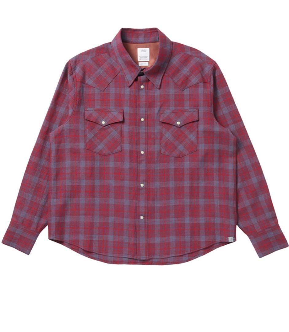 VISVIM ビズビム FOUR CORNERS CHECK L/S チェック