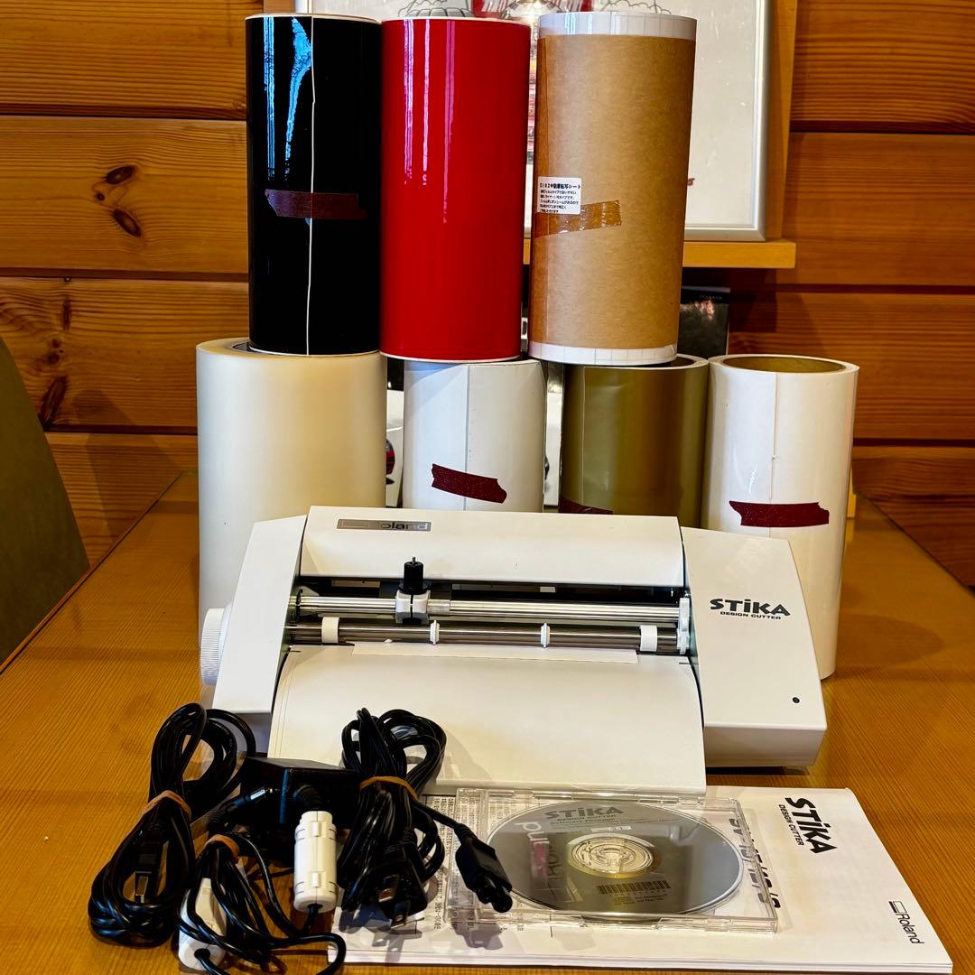 Roland STIKA SV‑8 カッティングシート6本転写シート1本付属