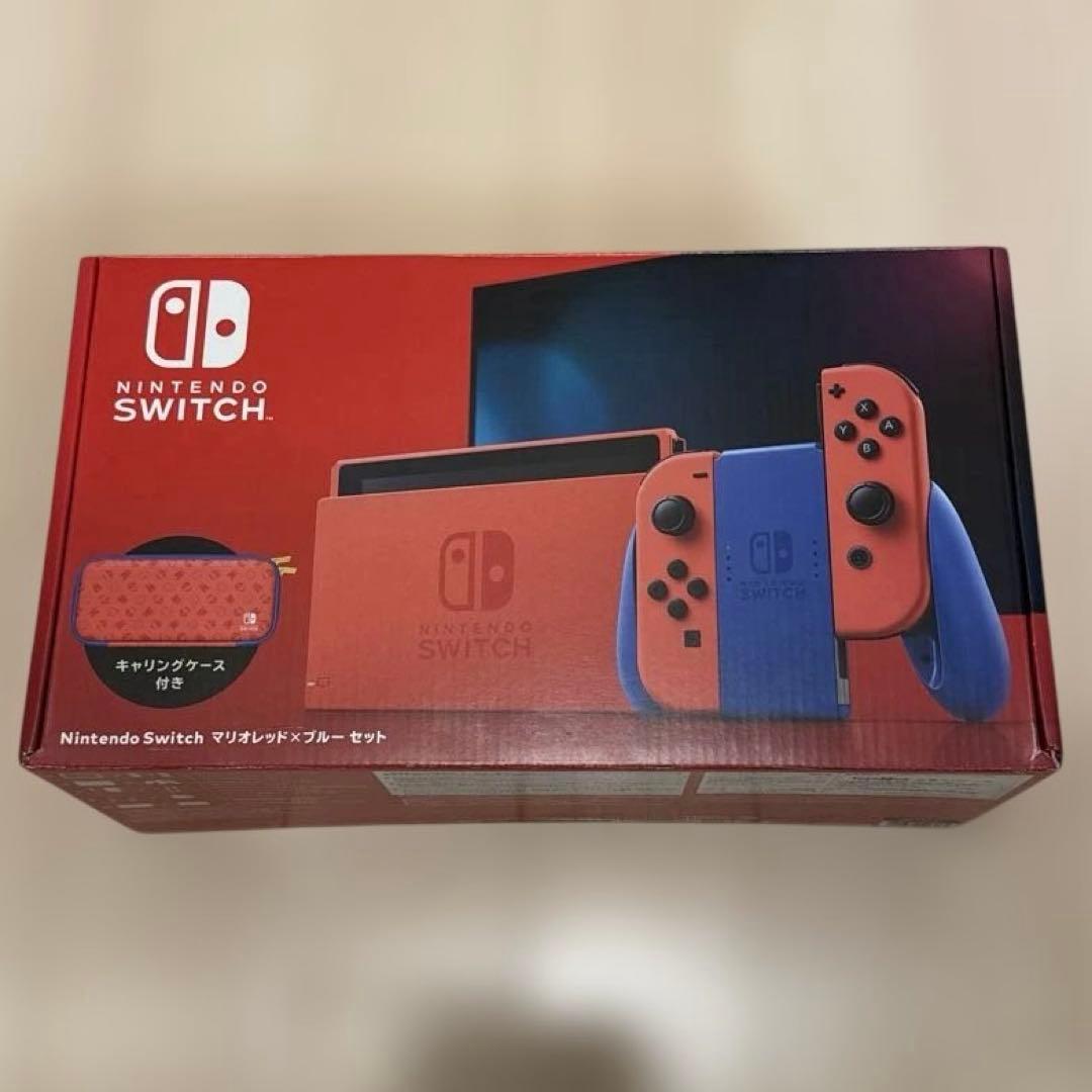 Nintendo Switch マリオレッド×ブルー　バッテリー強化版モデル