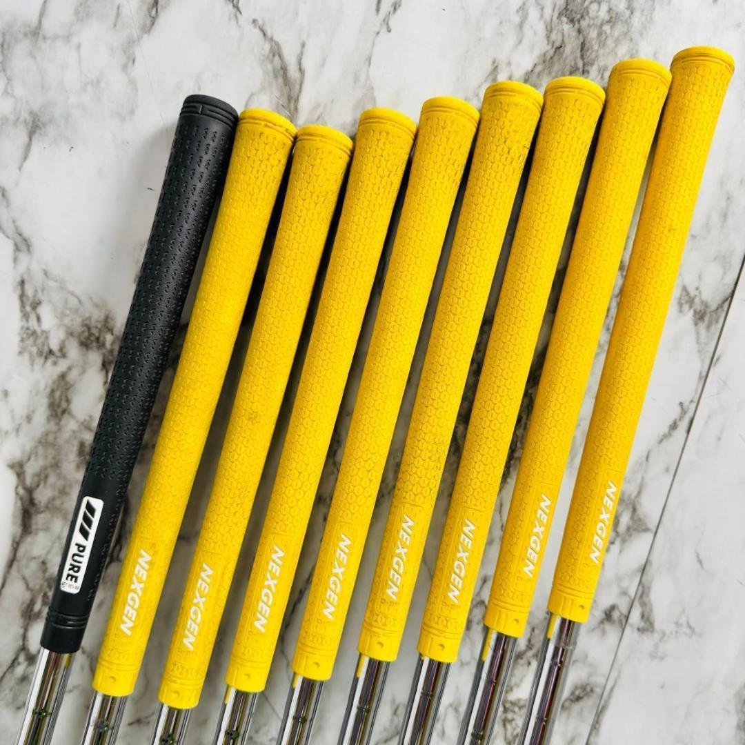 【良品】豪華9本 9代目ゼクシオ XXIO9 メンズアイアンセット スチール S