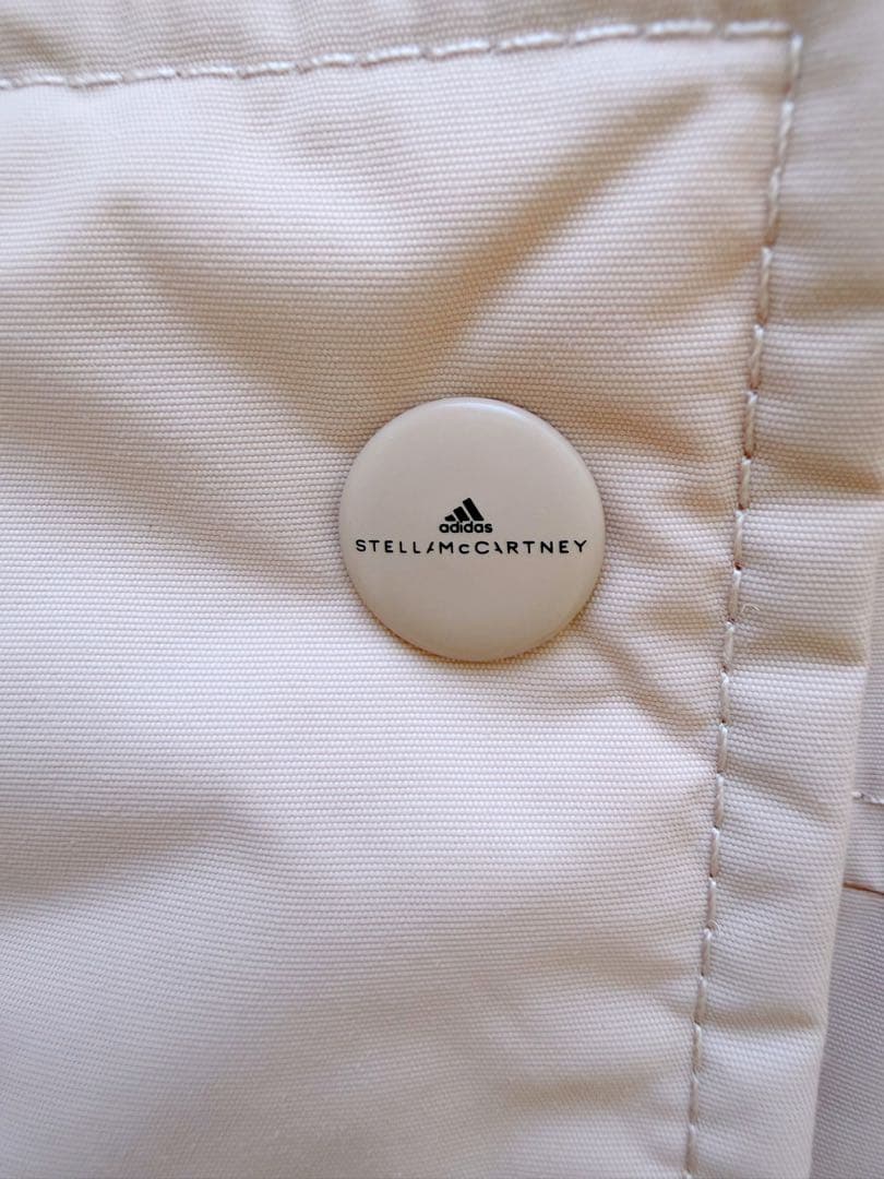 アディダス バイ ステラマッカートニー ロングコート ロングジャケット ピンク