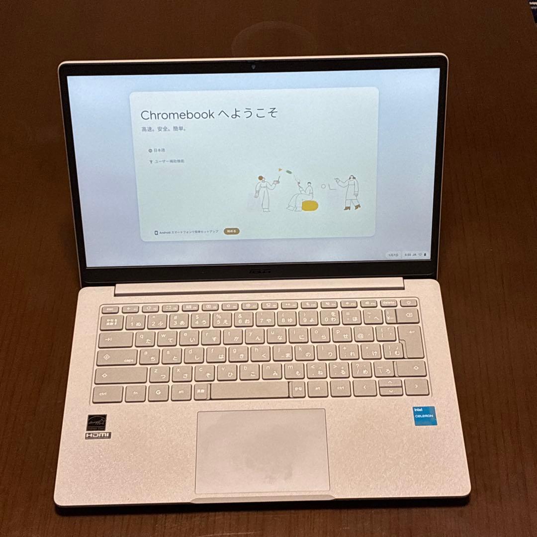 Chromebook 14インチ メモリ8GB eMMC64GB CX1405
