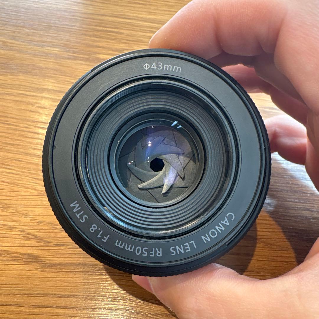 Canon RF 50mm F1.8 STM レンズセット