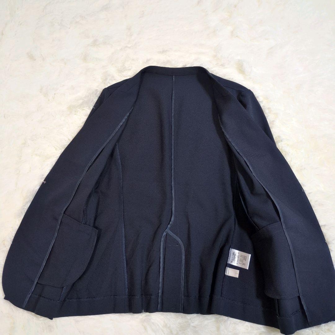 anysis セットアップ　ノーカラー　ジャケット　パンツ　ウォッシュブル　ゴム