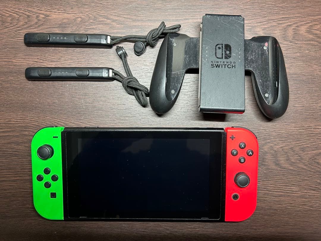 Nintendo Switch 本体 ジャンク 起動OKジョイコン不良 初期化済