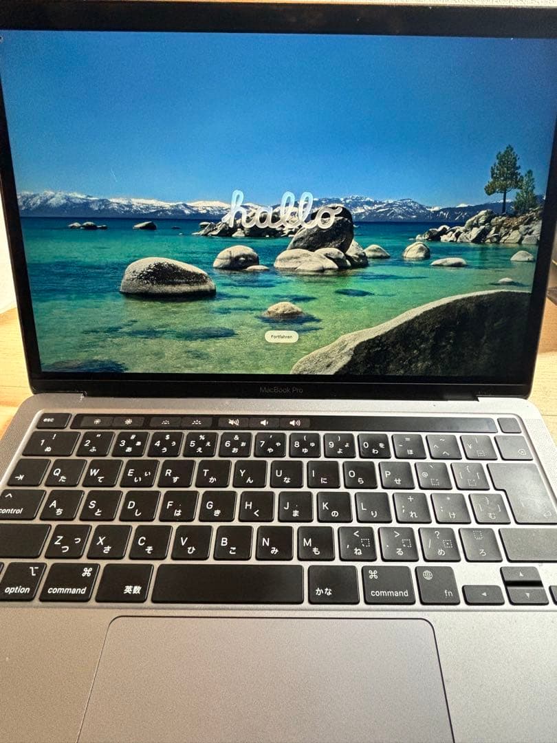 MacBook pro 2020本体 スペースグレー 日本語配列