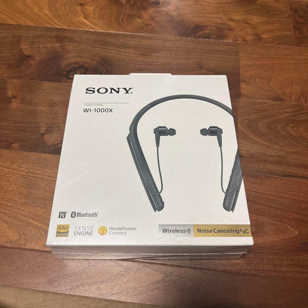 《海外仕様品》SONY WI-1000X ワイヤレスヘッドセット