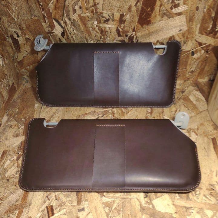 んな・ハスラーカバー2種セット・ブラウン、ステッチキャメル