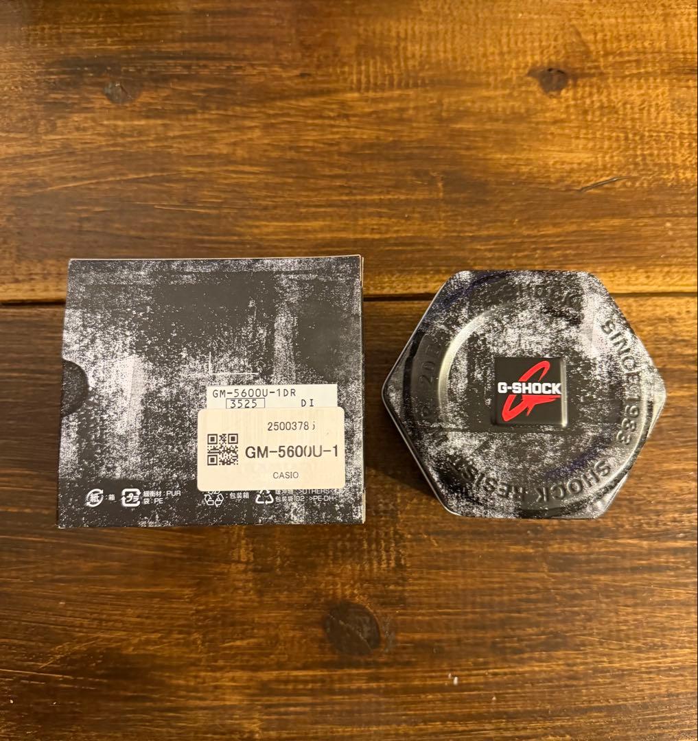 \"あんも\"G-SHOCK GM-5600U-1 新品、未使用
