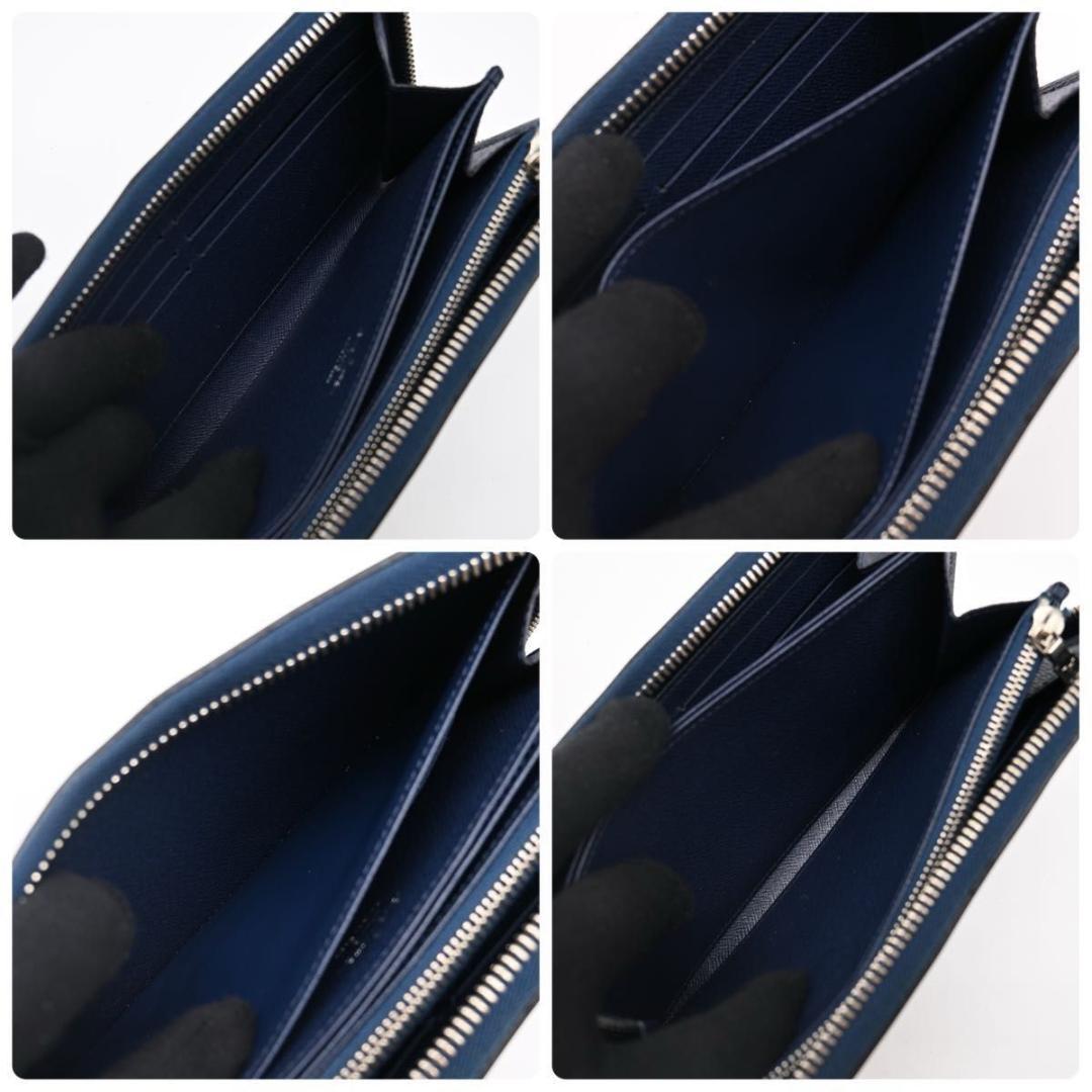 ルイヴィトン エピ ジッピーウォレット 長財布 アンディゴブルー ネイビー