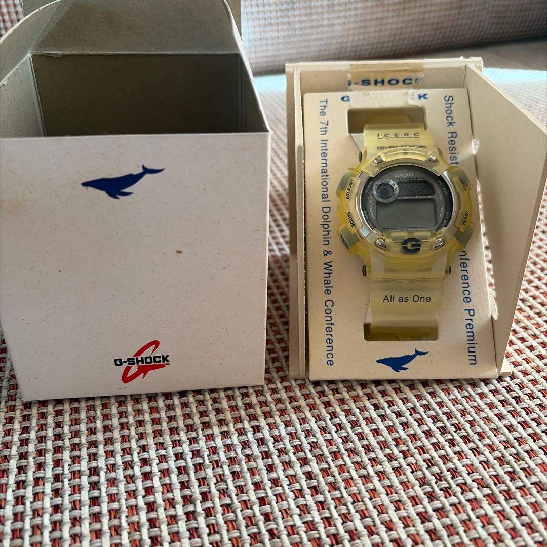 G-SHOCK イルカクジラ　イルクジ　未使用CASIO 腕時計　動作未確認