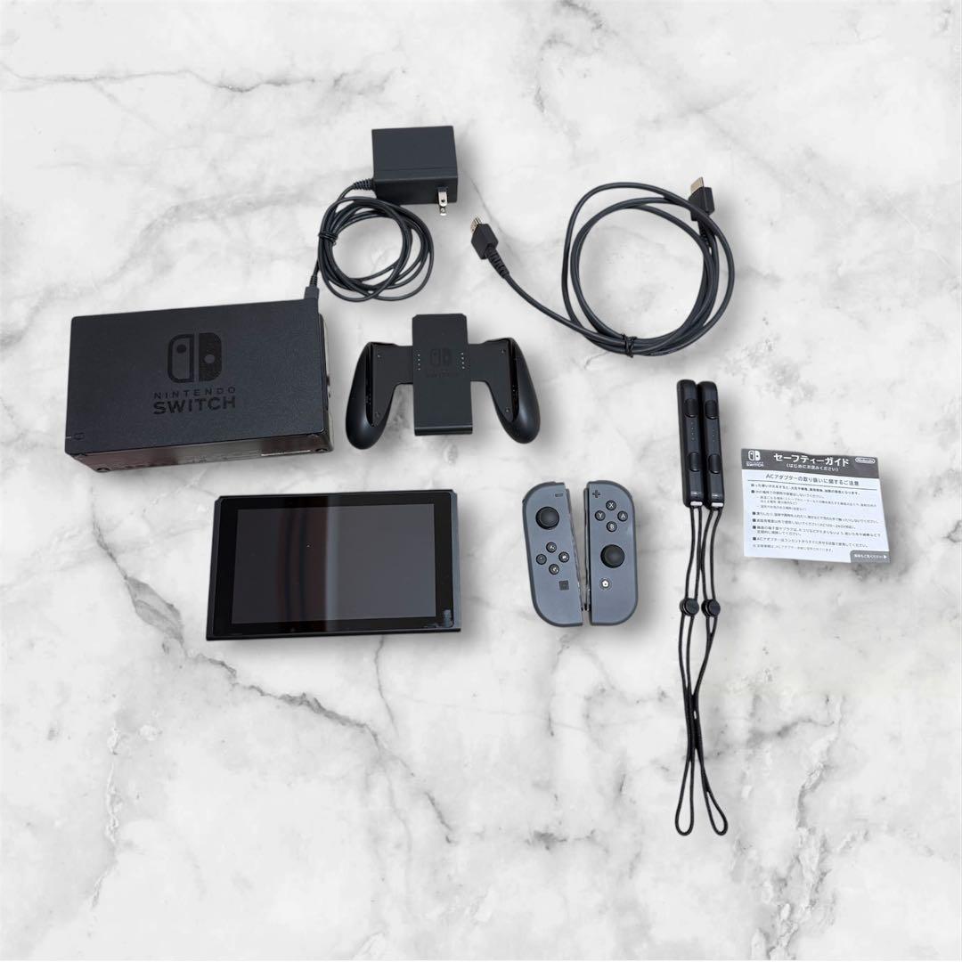 【超美品】 Nintendo Switch一式 マリオパーティーカセット付き