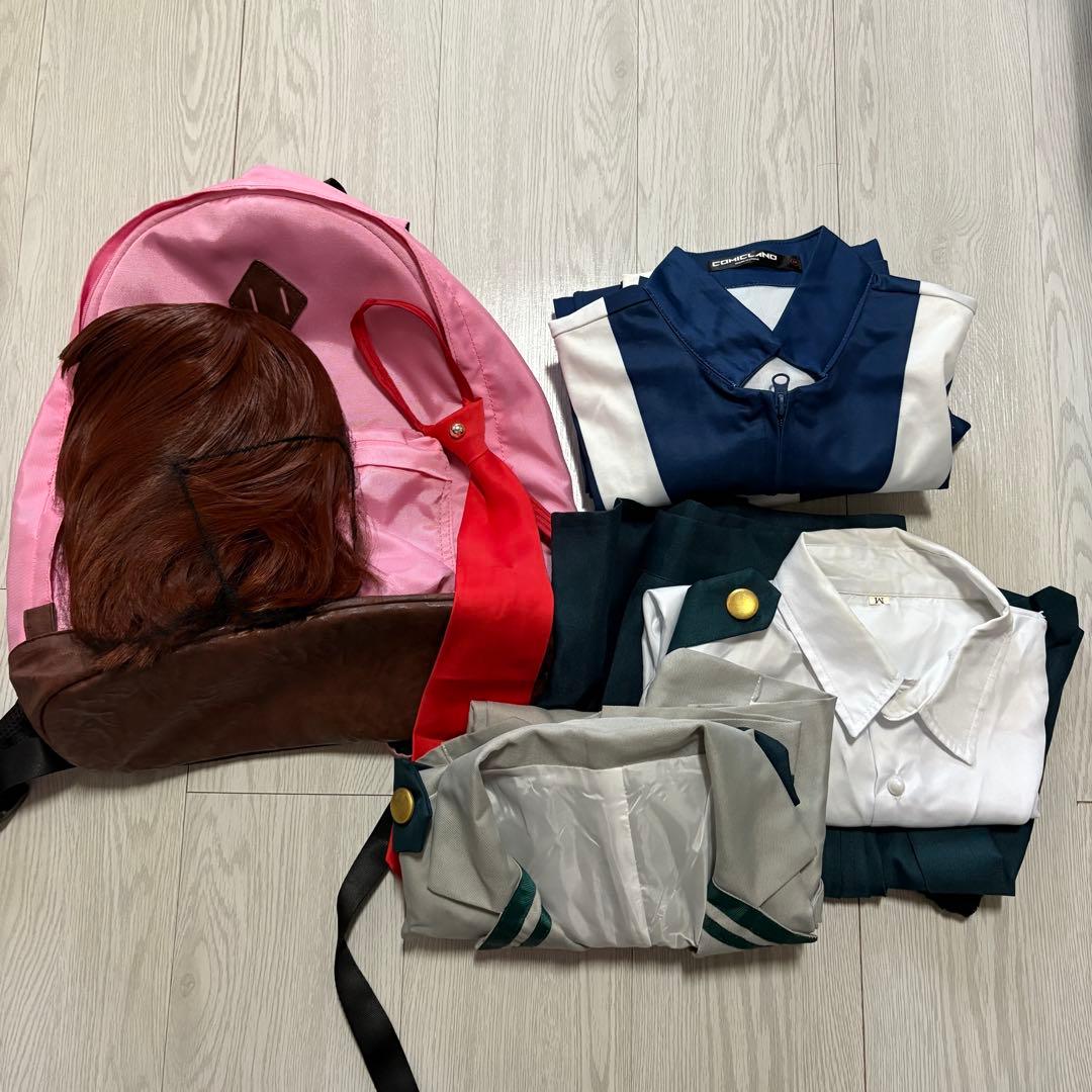 僕のヒーローアカデミア　麗日お茶子　コスプレ　女子制服　ジャージ　雄英高校