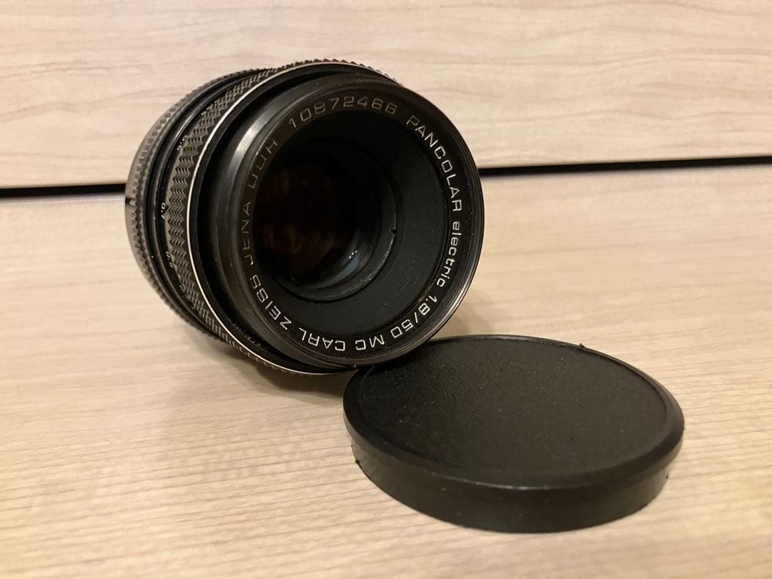 レンズ(単焦点) Carl zeiss pancolar 50mm 1.8 electric MC