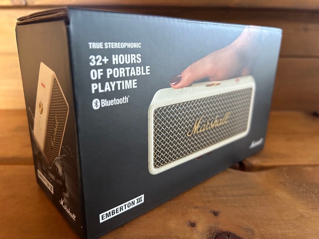 Marshall Emberton III ワイヤレススピーカー クリーム