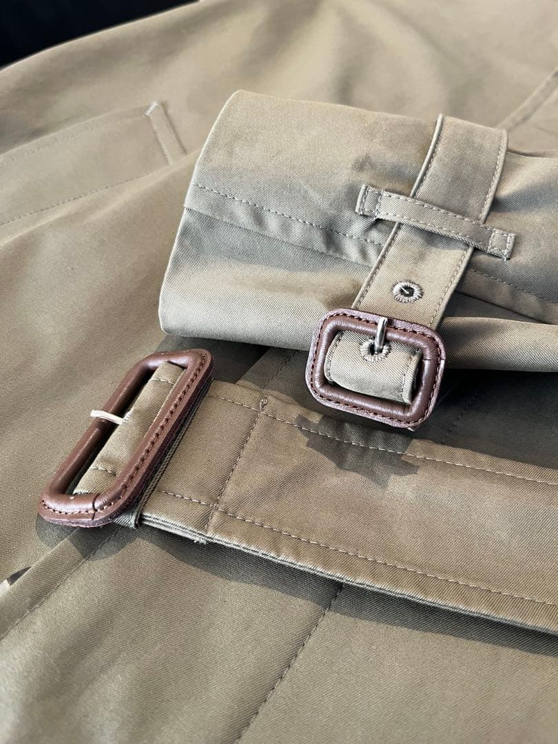 GRANDELL コート　36 グレンフェル ステンカラー バルマカーン