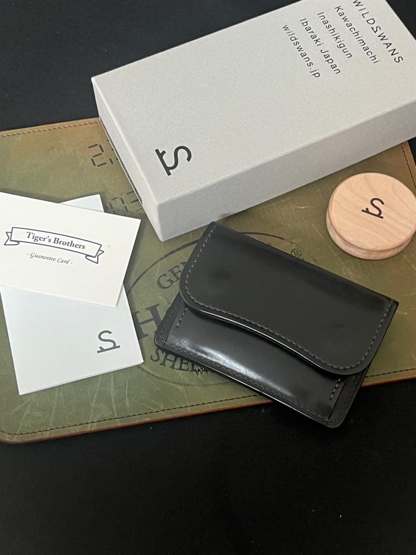 ワイルドスワンズ タング コードバン/イングリッシュブライドル ブラック