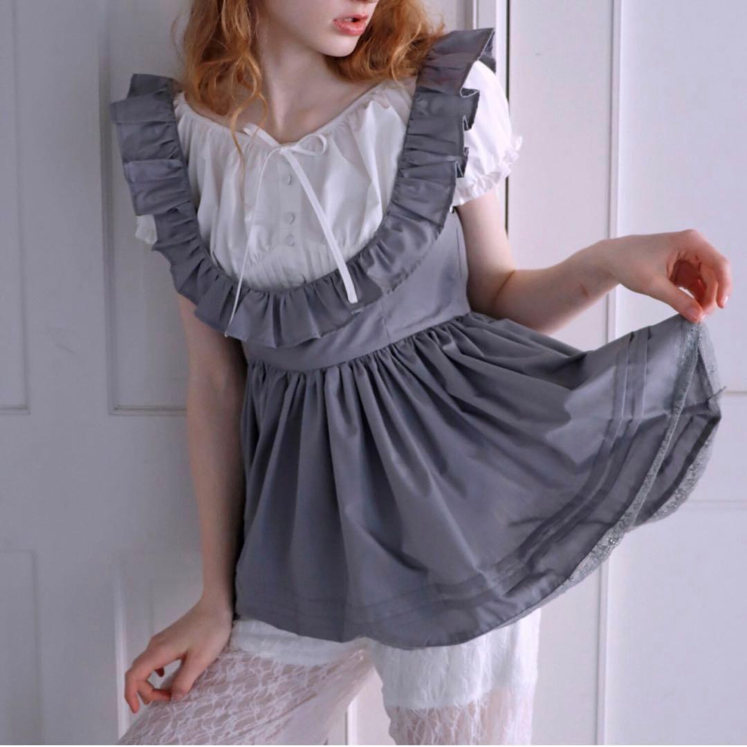 あ*あ様 【mieya mieya】PETIT APLON TOP 翌日発送可