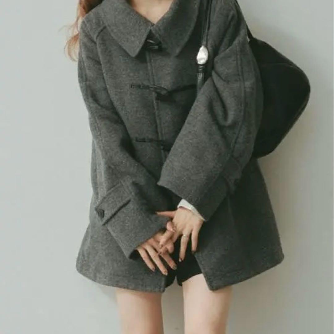 Kastane 【ベスト付き】ダッフルフレアコート