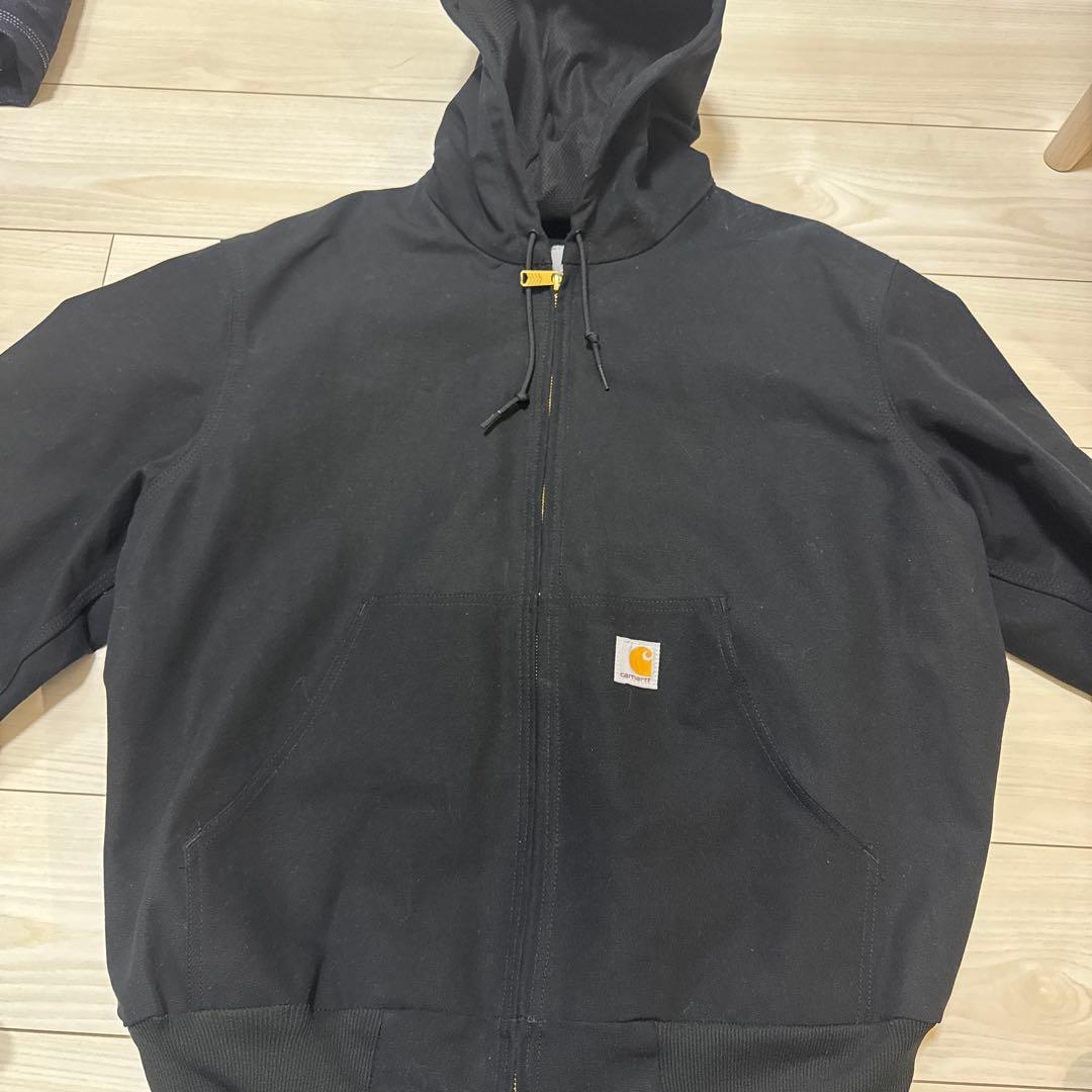 Carhartt フード付きジャケット J131-BLK Lサイズ