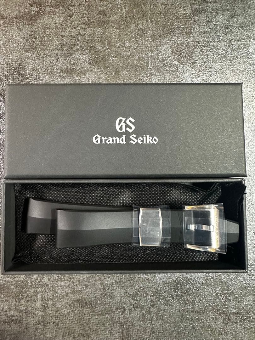 Grand Seiko ラバーベルト ノベルティ　ブラック　22mm