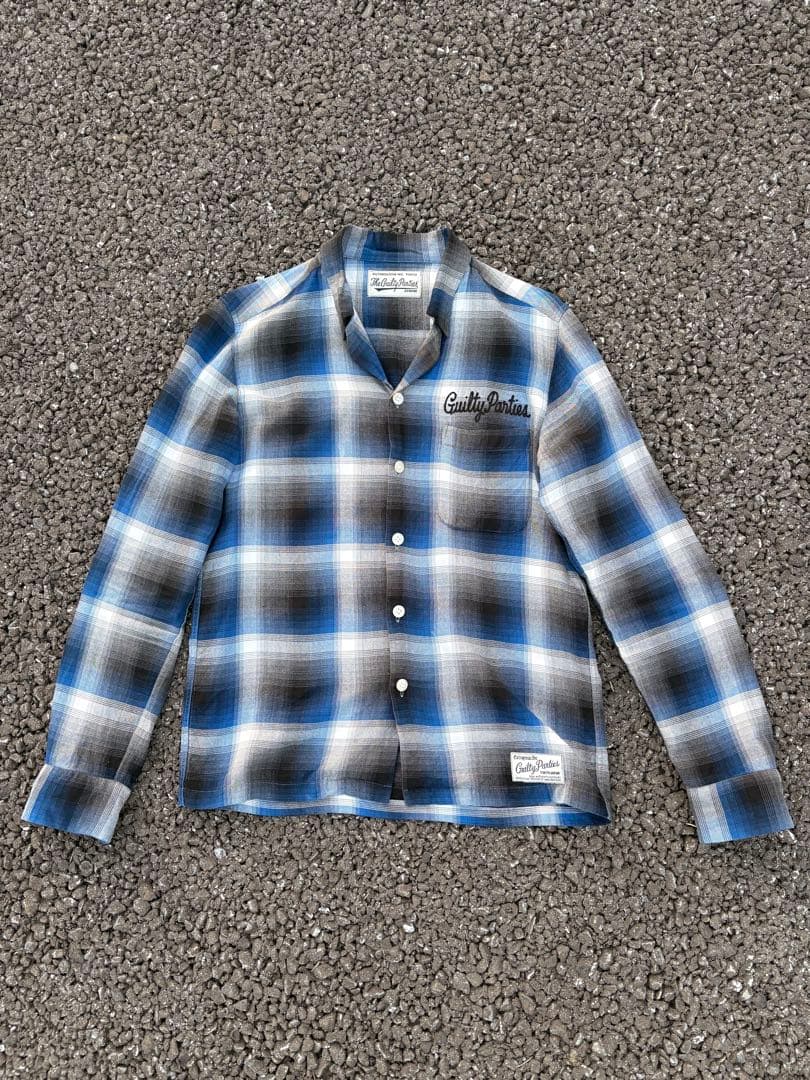 WACKO MARIA オンブレシャツ　長袖