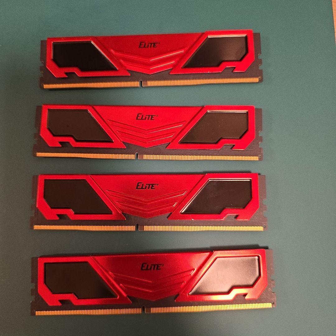 TEAMGROUP Elite DDR4 3200　32GB(8GB×4枚)