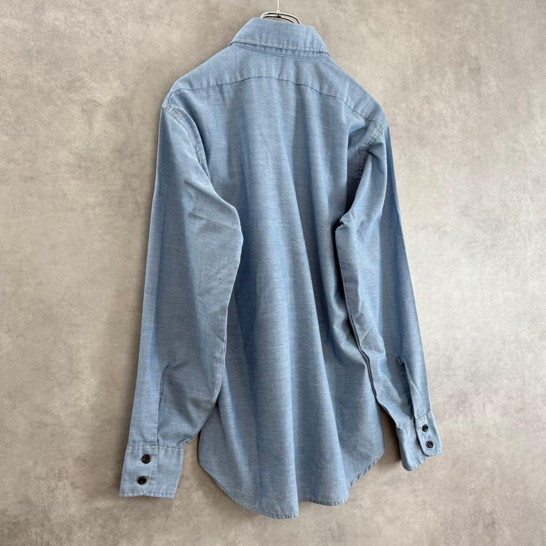 70s〜80s Levi’s リーバイス オレンジタブ シャンブレーシャツ M
