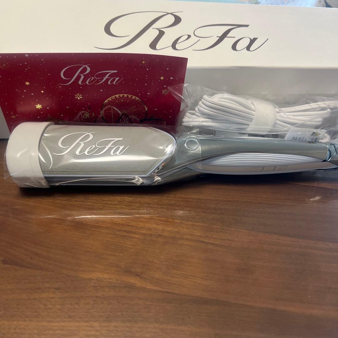 RE-BS ReFa カールヘアアイロン シルバー 製造番号付き箱包装付