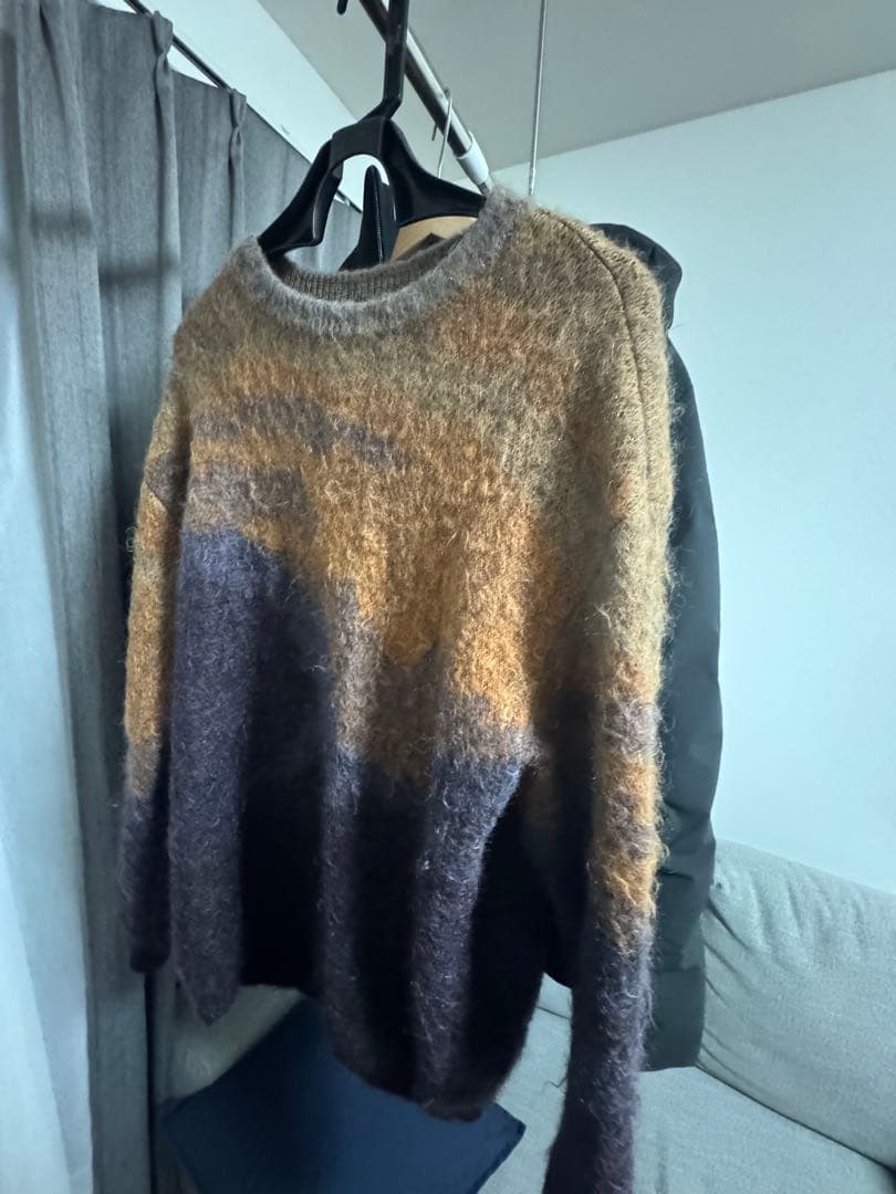 トップス YOKE for Graphpaper Mohair Jacquard