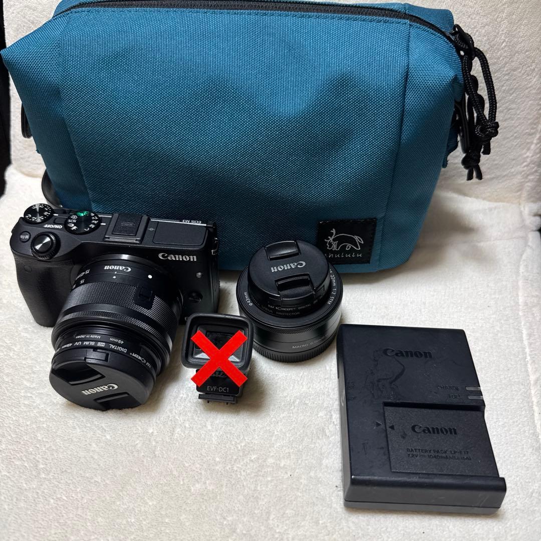 藤*尾様 Canon EOS M3 ミラーレス一眼　箱無し