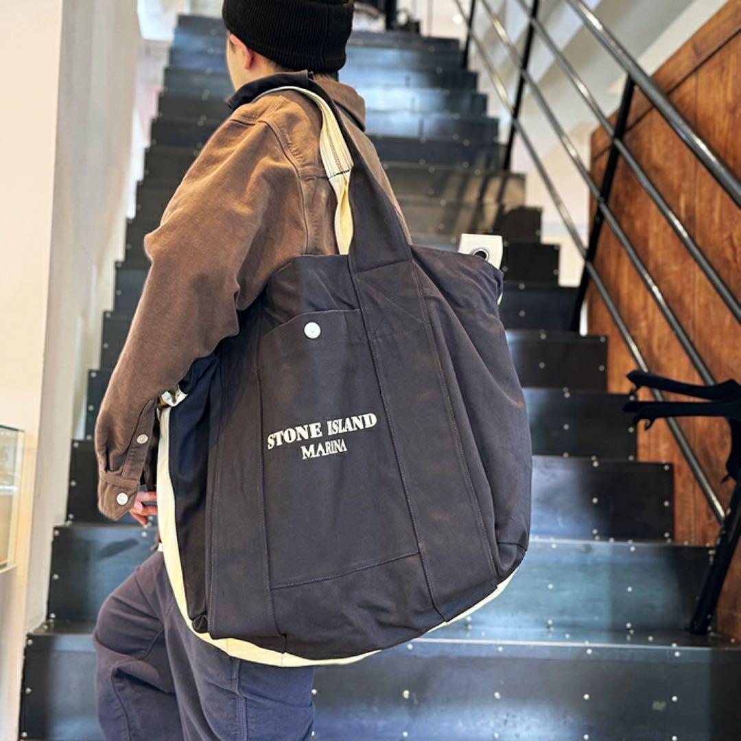 とことん様 STONE  MARINA コットンヘビーキャンバストー