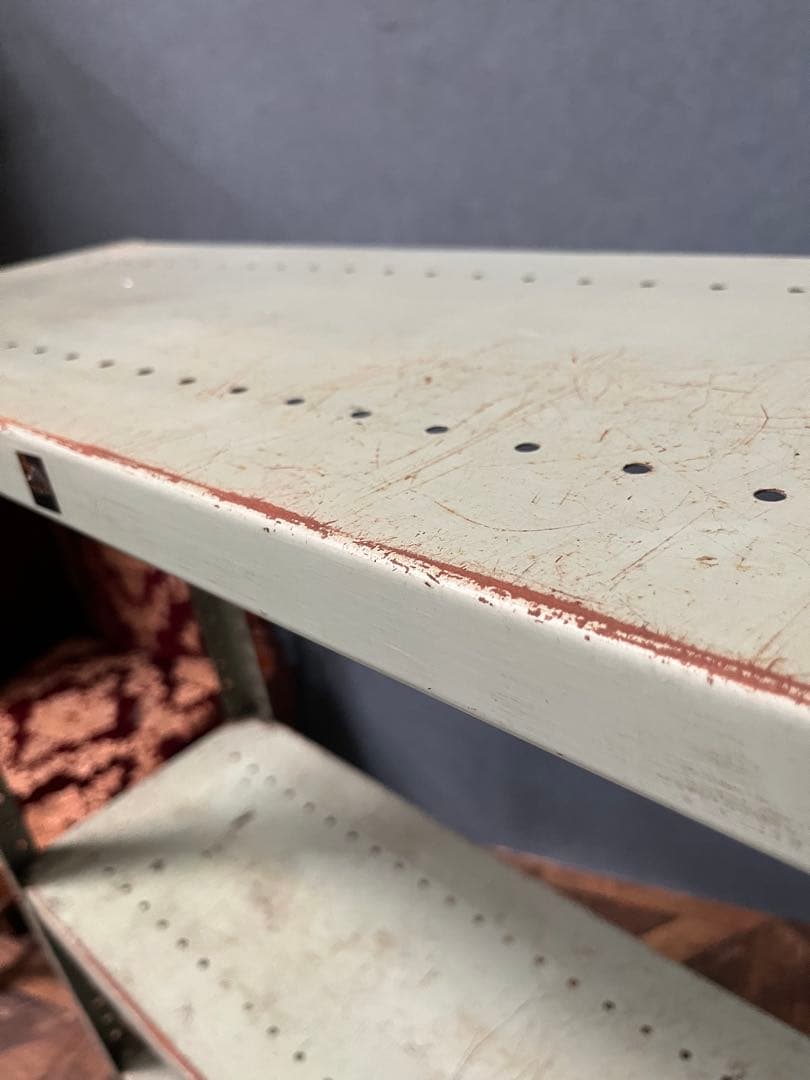 ltm＊薄緑 鉄製 棚 ラック インテリア アンティーク ビンテージ