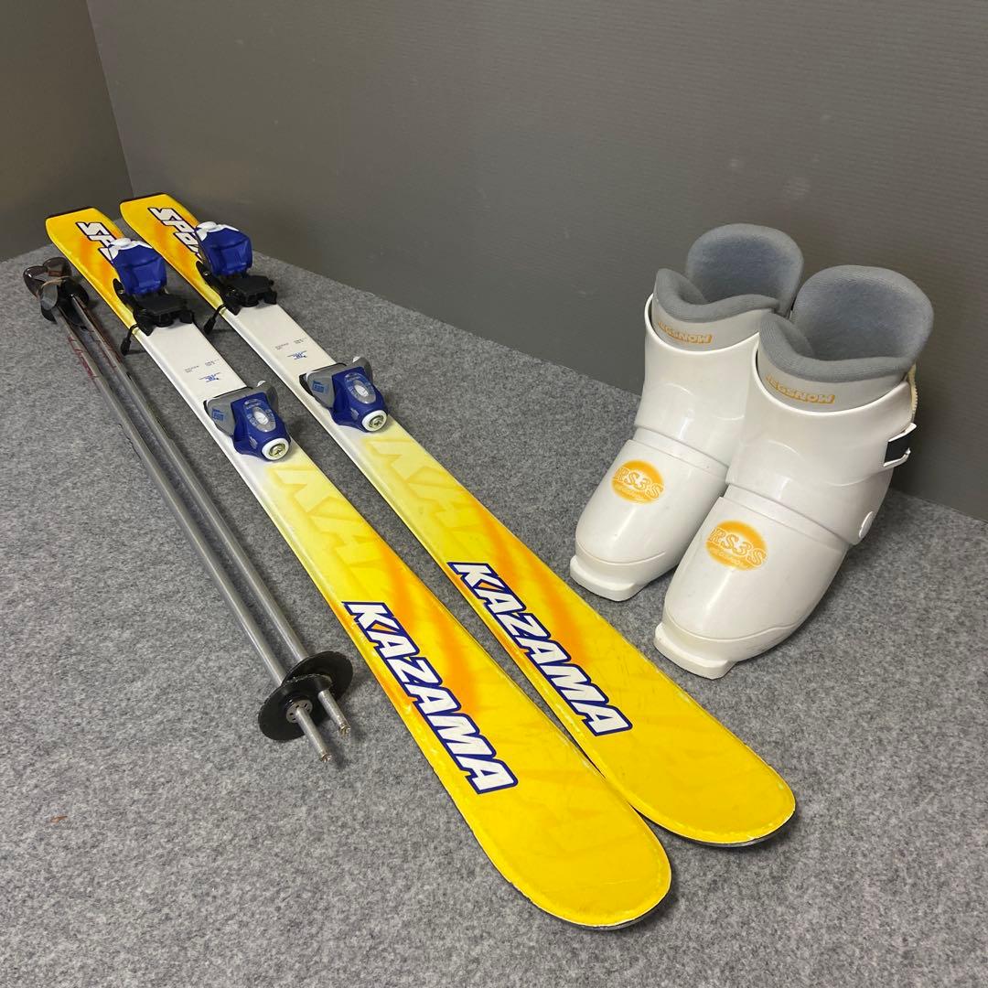 ★メンテナンス済 子供スキーセット　身長130~140cm前後のお子様向け