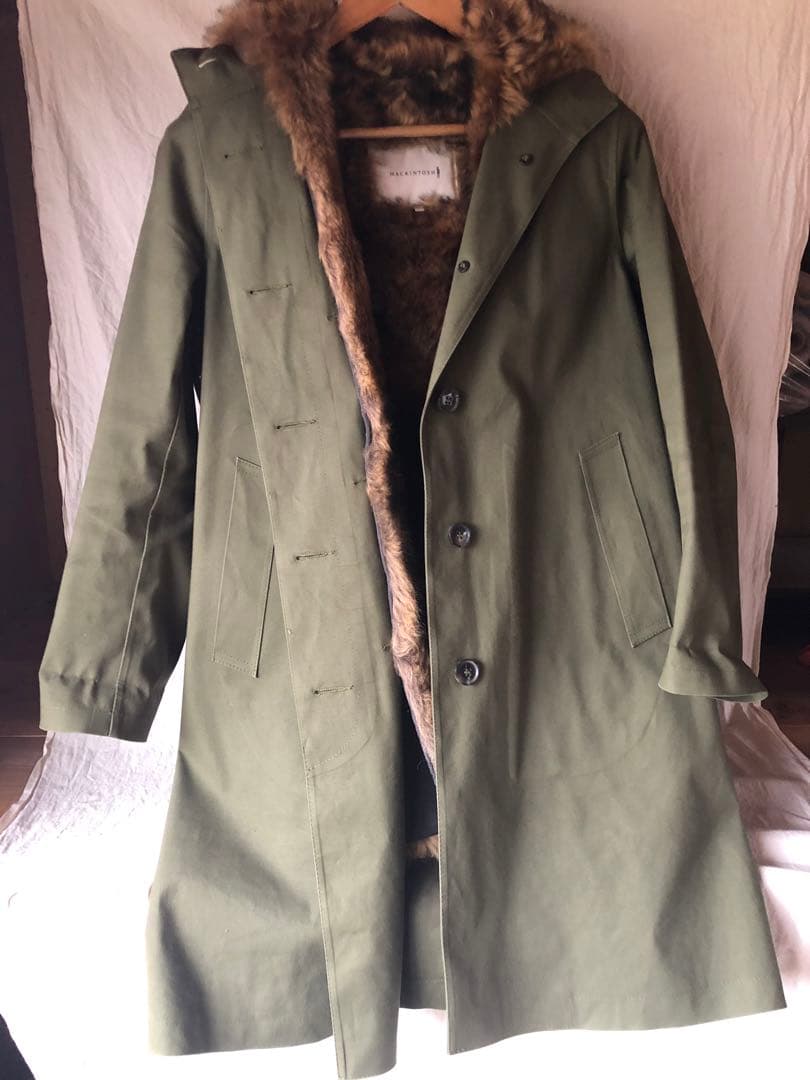 専用(MACKINTOSH ゴム引きライナーリアルファーコートアパルト)