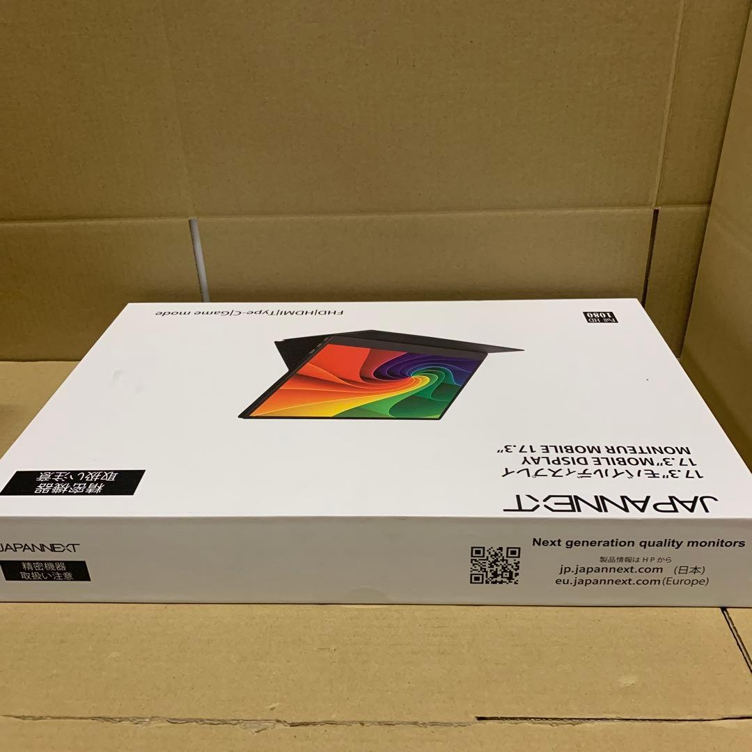 新品未開封　JAPANNEXT 17.3インチ モバイルモニター IPS パネル