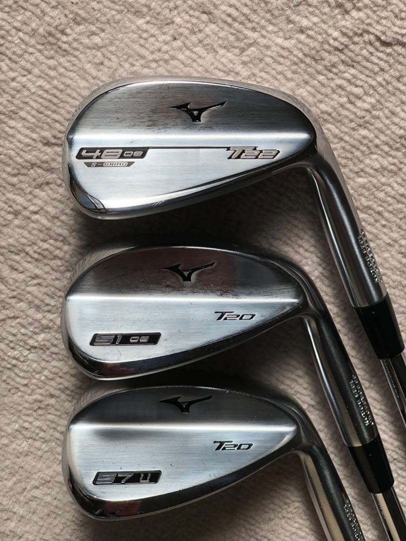 ミズノ ウエッジ(48-52-57°) 3本セット