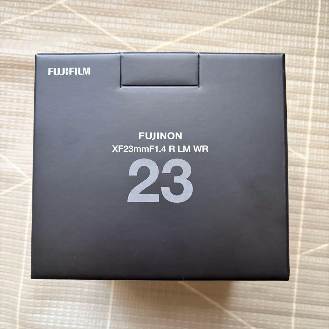 【新品未使用】XF23mm F1.4 R LM WR ★保証付き