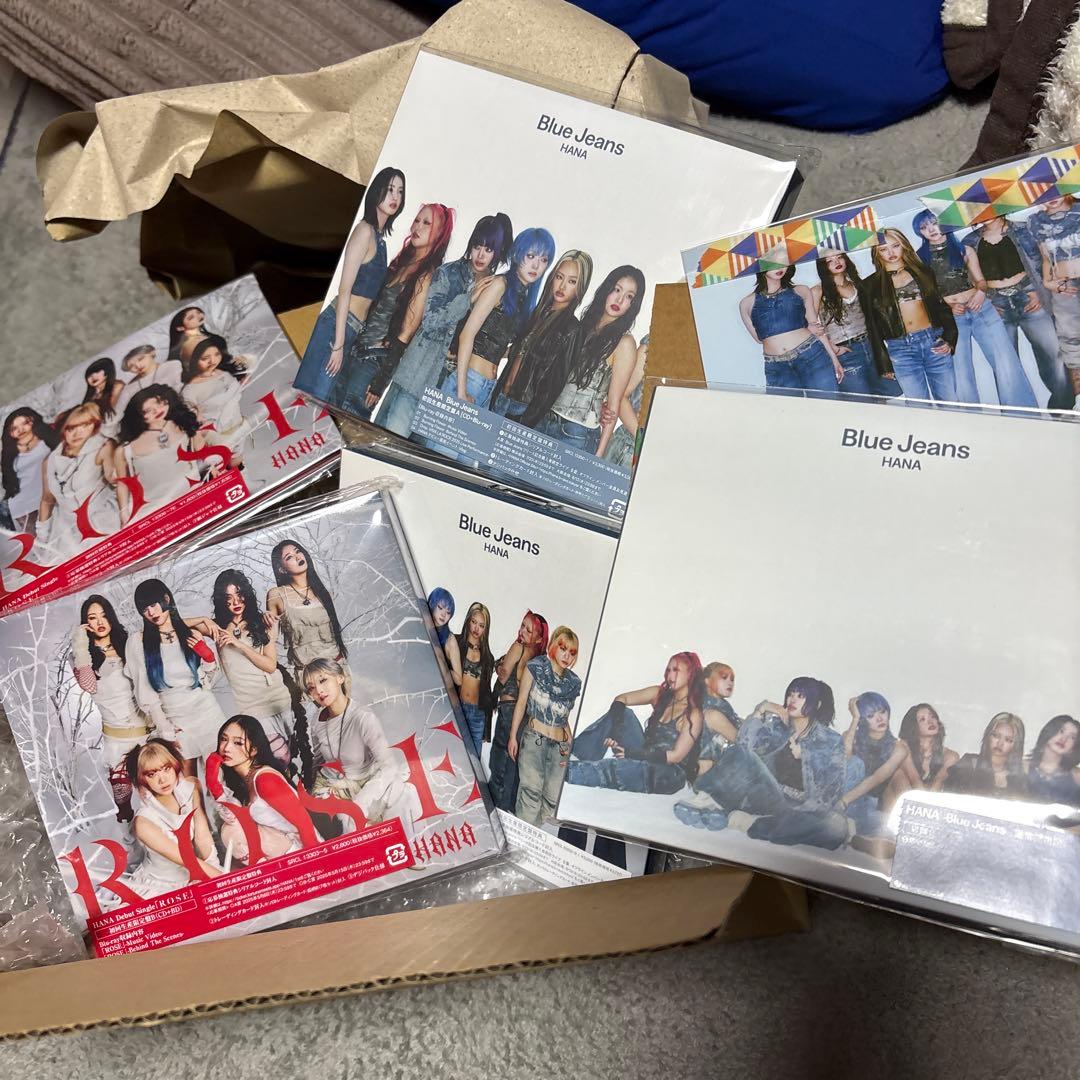 HANA ROSE Blue Jeans 初回トレカ付き未開封