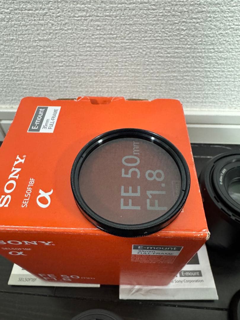 PLフィルター付き! SONY FE50mmf1.8
