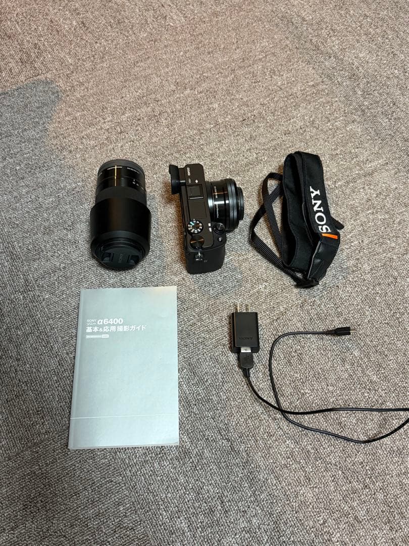 SONY a6400 レンズ2本付き　ダブルズームレンズキット