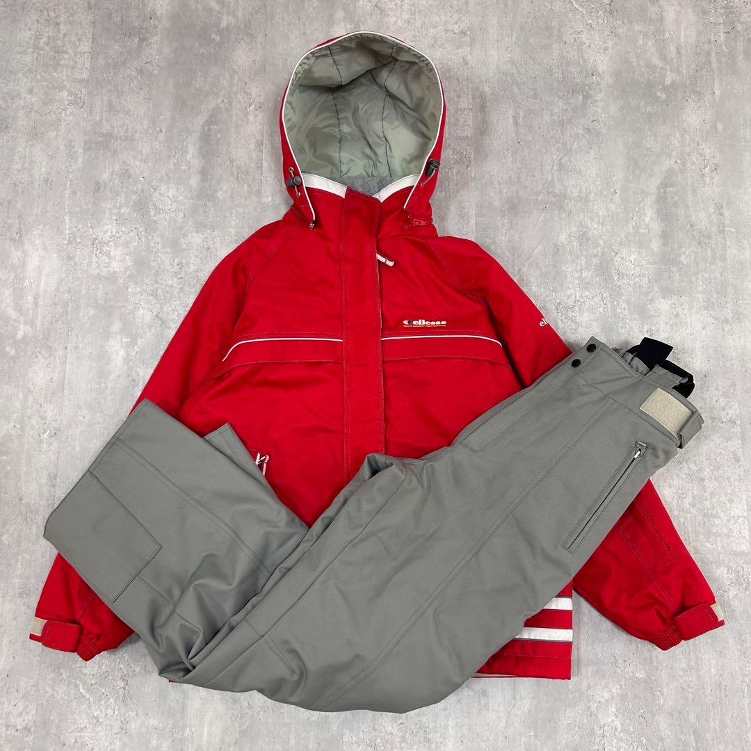 Z217 美品 エレッセ ellesseスキーウェア 上下セット レディース L