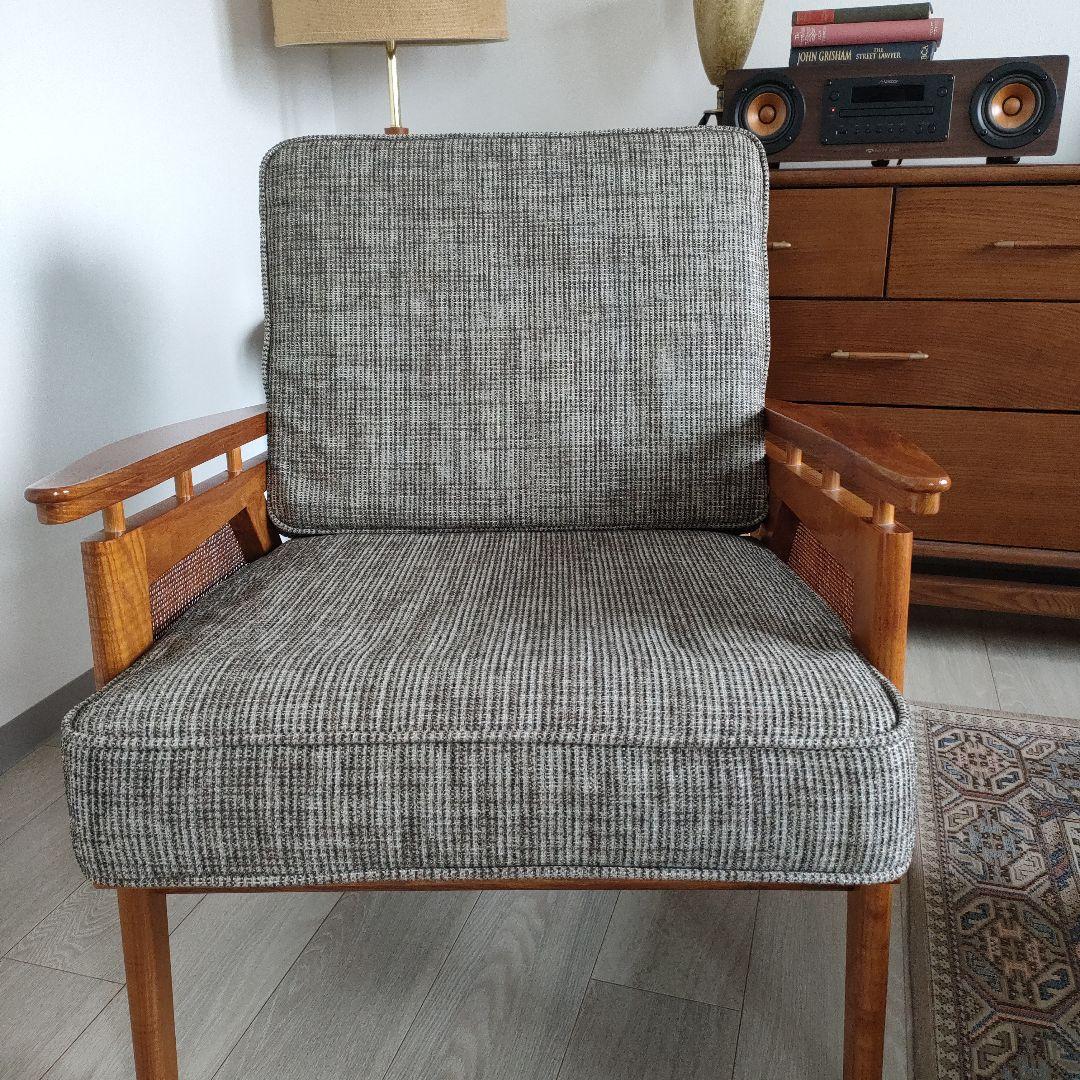 ACME Furniture ウィッカー ラウンジチェア