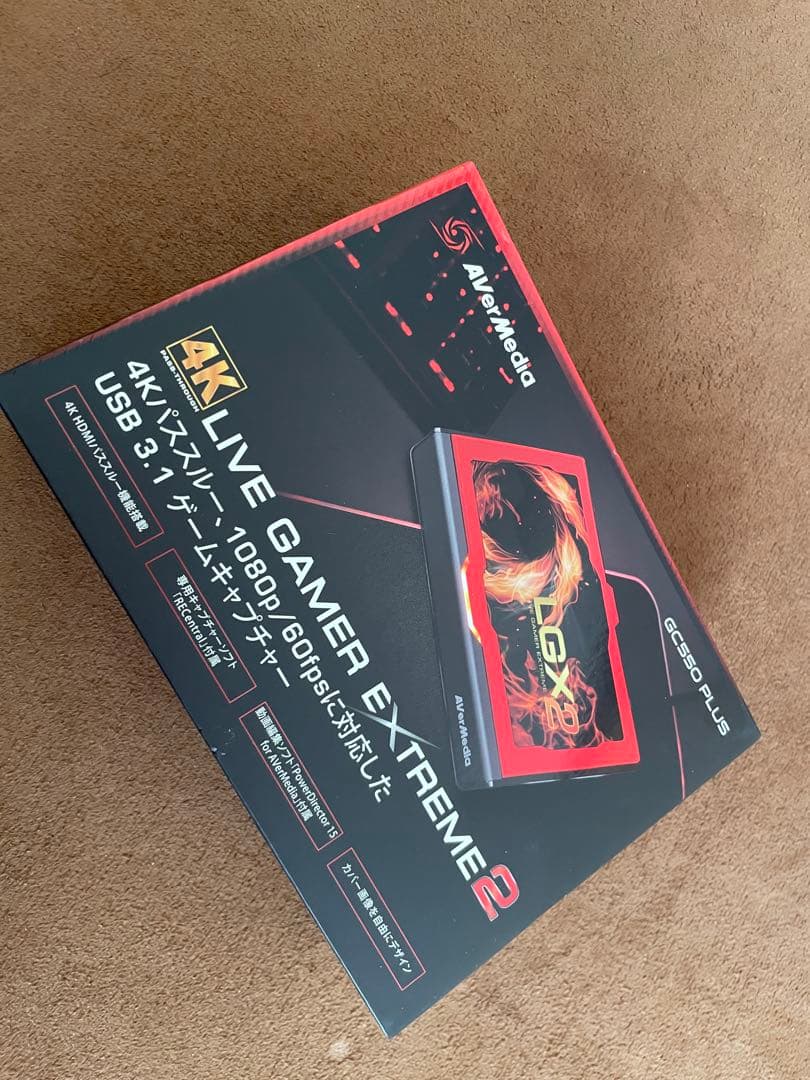 ビデオキャプチャー・キャプチャーボード AVerMedia GC550PLUS LiveGamerExtremeLGX2