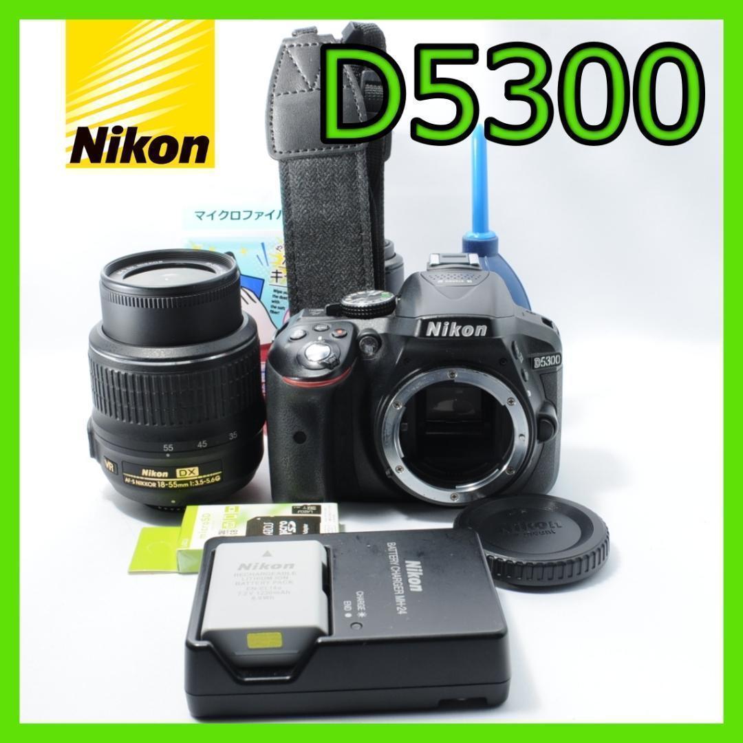 お子様を綺麗に残す❤️Nikon D5300✨手ブレ補正＆Wi-Fiでスマホ転送