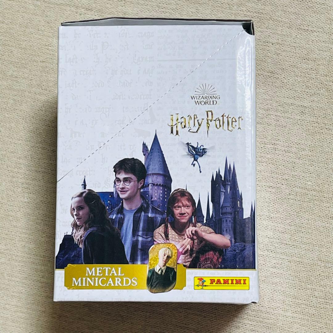 新品　ハリーポッター　メタルミニカード　BOX 25パック入り